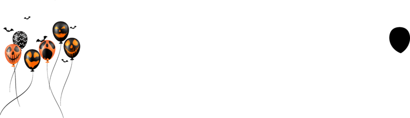 元素图片,立体元素,气球PNG,黑色免抠素材