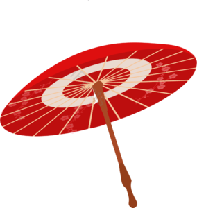伞 日式伞 油纸伞 红伞