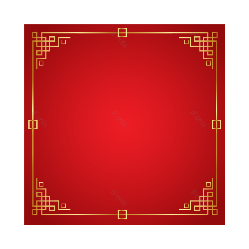 新年矢量图图片,中国矢量元素,中国红PNG,红色渐变免抠素材