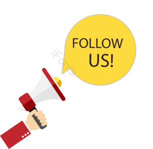 follow us 标签 标签设计 几何 创意 色卡 矢量