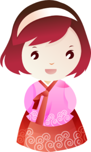 女孩 卡通形象 可爱的女孩 美丽的女孩发夹 快乐的卡通女孩 美丽 可爱 动画片