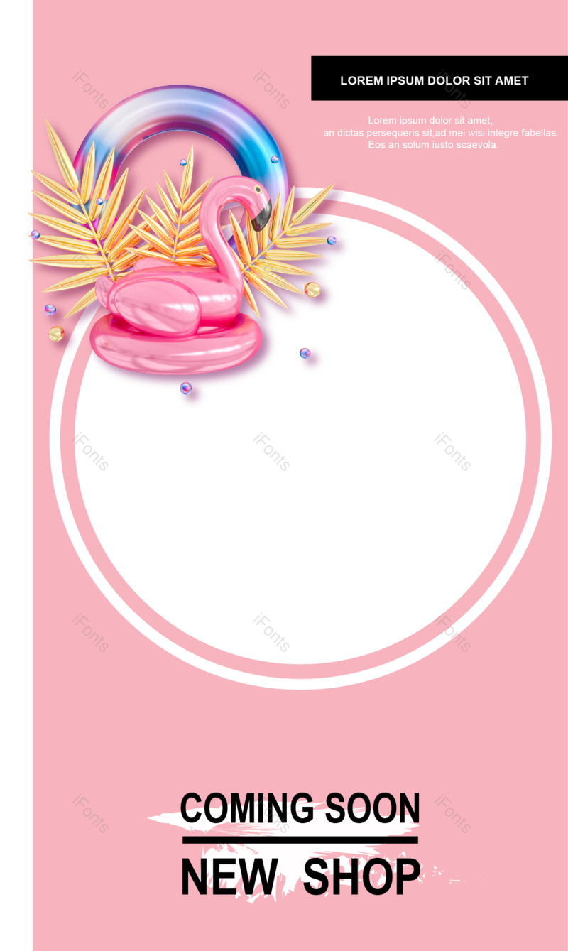 边框图片,简约元素,抽象PNG,推广免抠素材