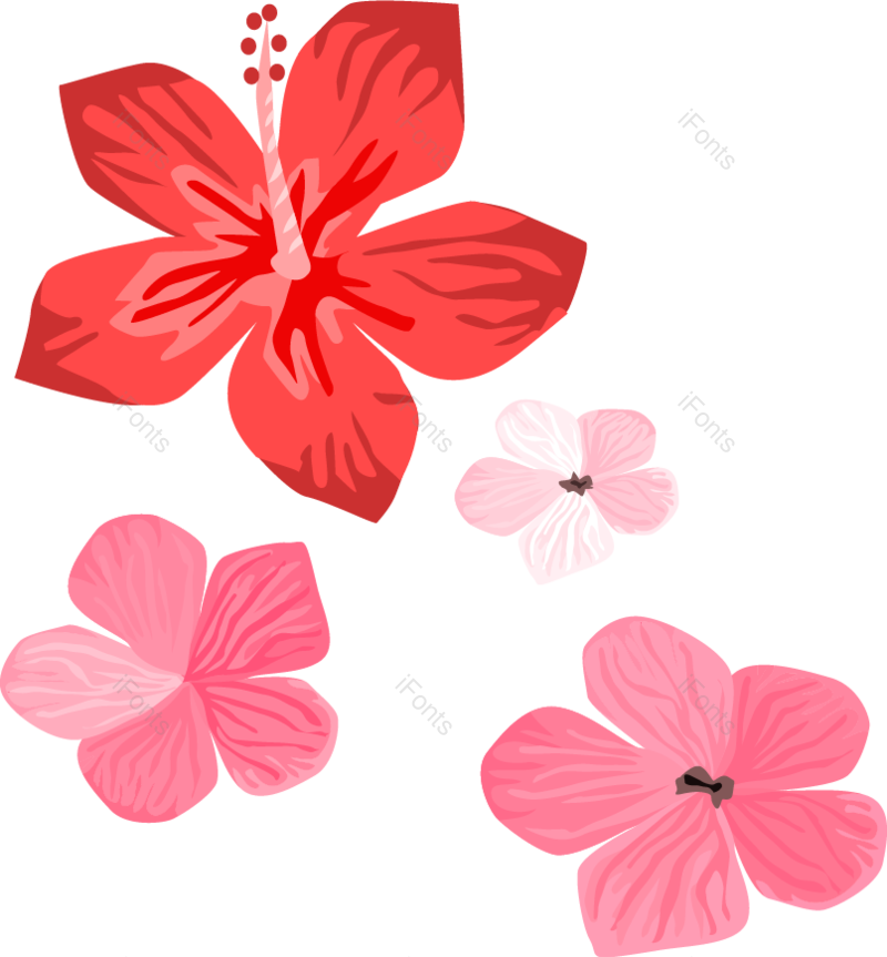 立体图片,浪漫元素,简约PNG,花朵免抠素材