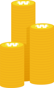 动画片 金 硬币 金融 金融 硬币 黄色 银行