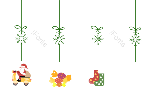 圣诞老人 节日 摩托 糖果 袜子 雪花 挂件 玻璃