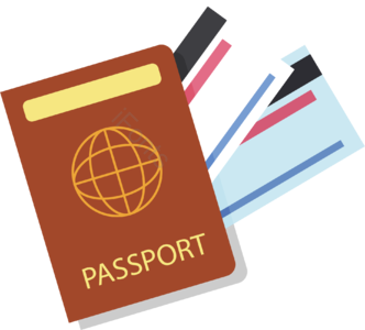 旅游局 全球 国外 飞机票 护照 文献 旅行矢量图 票向量