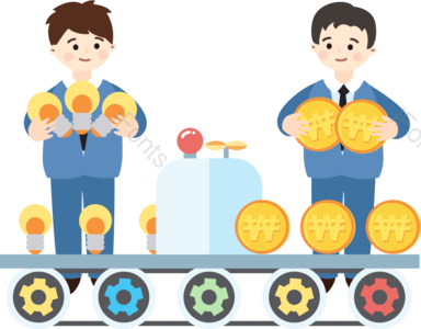 硬币 钱 上班族 商务 金融 层级 元件 向量