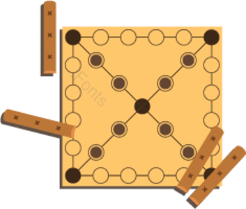 黄色 手绘 棋盘 元件 动画片 颜色 手绘 陀螺仪