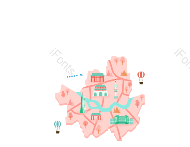 江南 观光地 首尔 首尔旅游 首尔地图 n 旅行 旅行地图