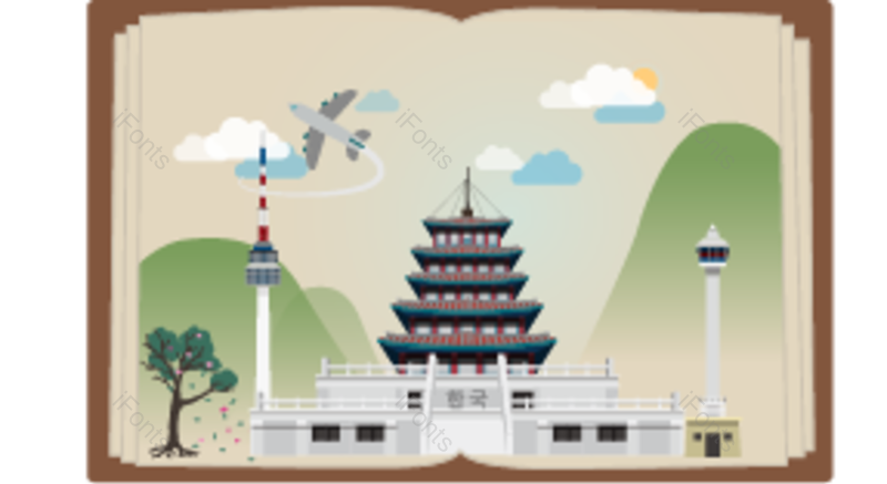 韩国图片,元素,PNG,免抠素材