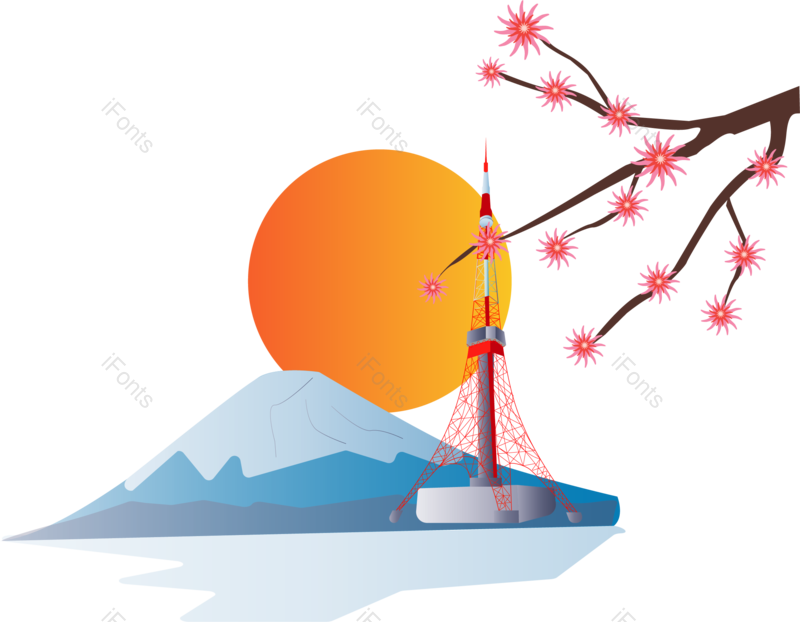 梅花图片,太阳元素,PNG,免抠素材