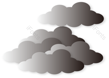 乌云云层 云 卡通云 祥云 立体 立体云 云矢量图 卡通矢量图