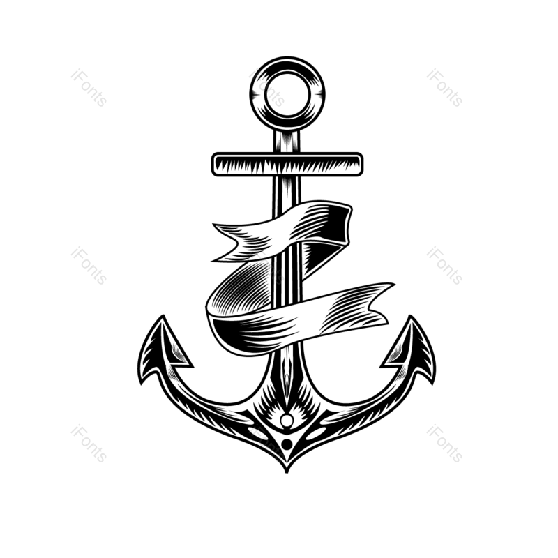 飘带图片,白色元素,黑色PNG,设计免抠素材