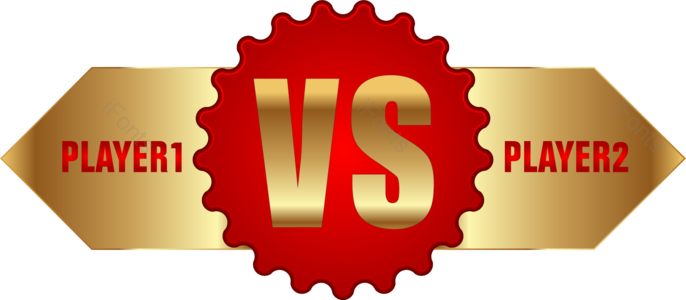 VS 齿轮 金色 渐变 红色.battle