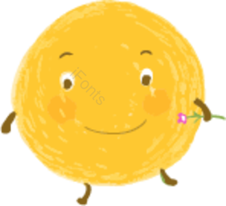 太阳 手绘 可爱 阳光 黄色 元素