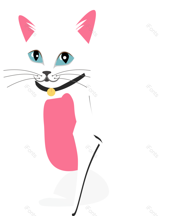 猫咪图片,卡通猫咪元素,卡通动物PNG,免抠素材