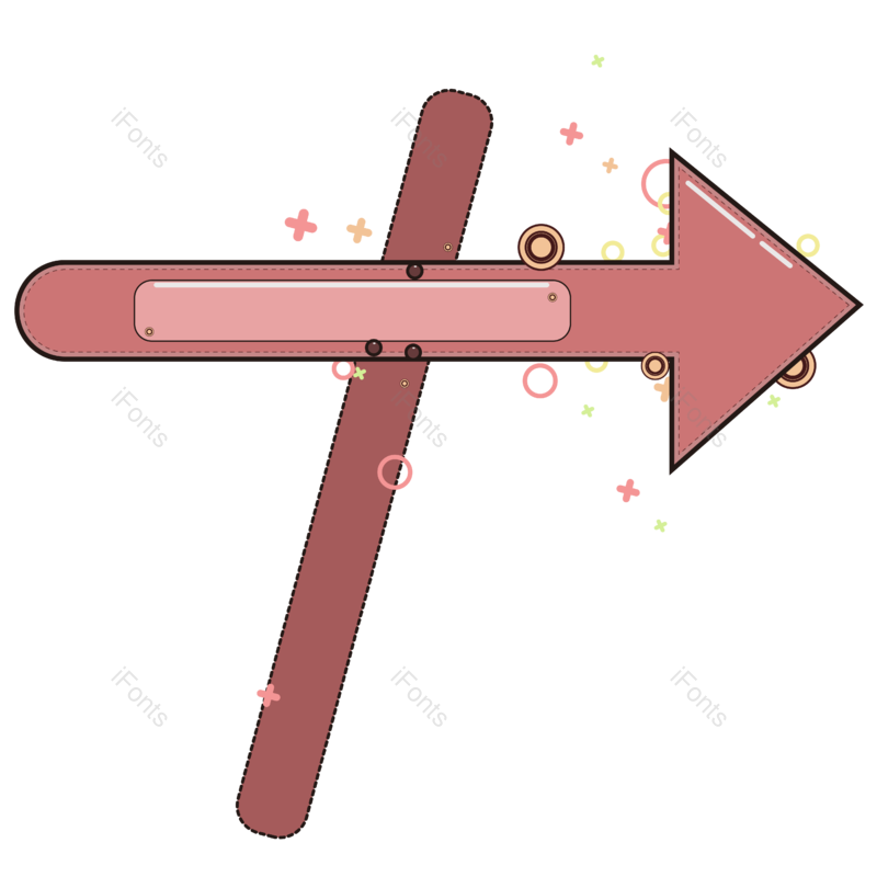 箭头图片,插画元素,素材PNG,方向标免抠素材