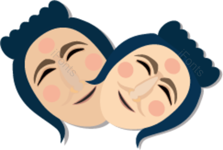 假 阶段 快乐 橙子 手绘 古典 Facebook的 分子