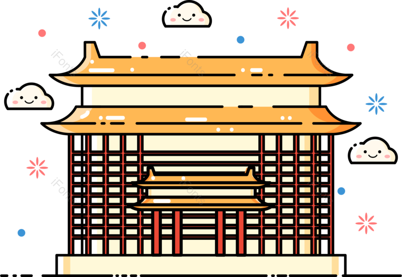 建筑图片,扁平元素,台湾PNG,免抠素材