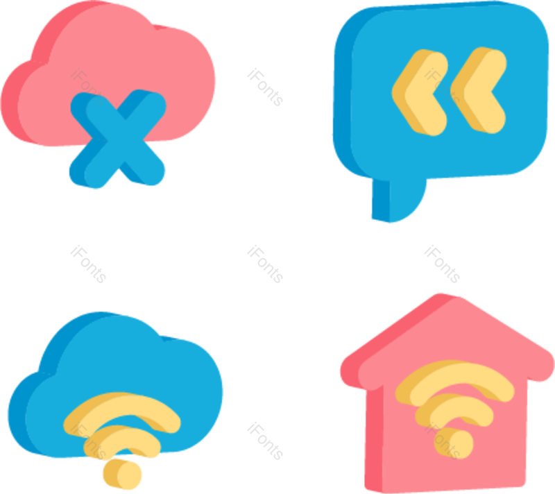 科技图片,图标元素,立体PNG,彩色免抠素材