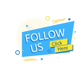 Follow us 标签 标签设计 几何 创意 色卡 圆形