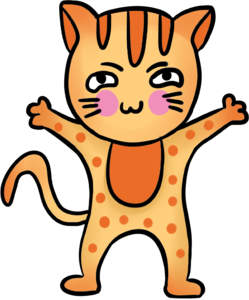 手绘 卡通 可爱 小黄猫 插画 小猫 猫咪 猫