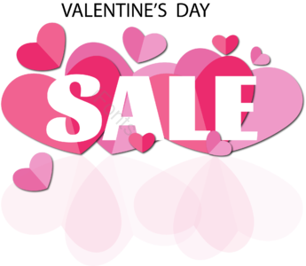 气球 爱心 剪纸 love sale 爱 玫瑰 促销