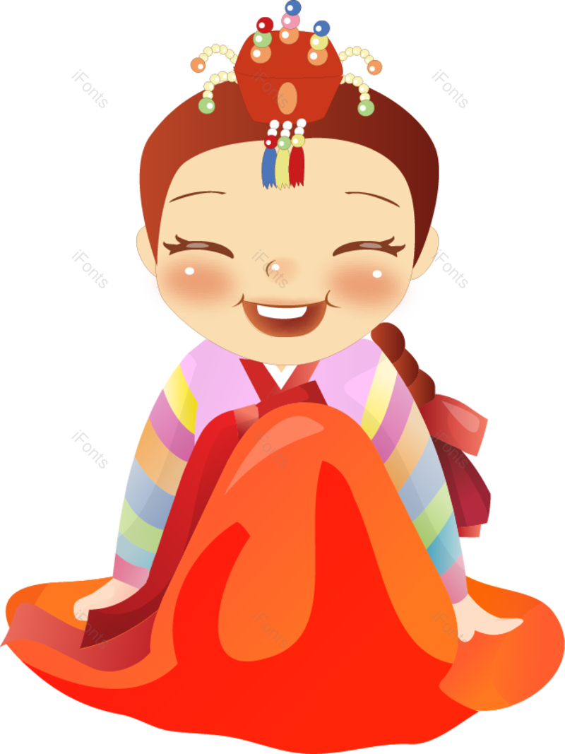 卡通图片,古典元素,花卉PNG,美丽免抠素材