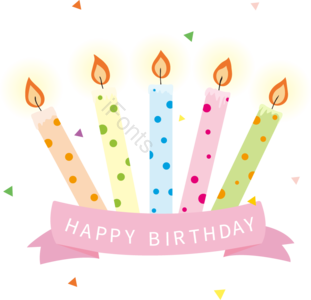 元素 庆祝 取色 平面样式 插画用图 愉快的 火焰 生日庆祝