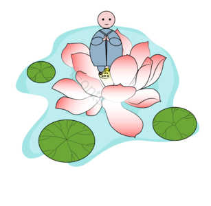 莲花 和尚 寺庙 佛教 元素 莲叶 浴佛节 荷花