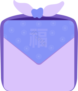  紫色 粉 弓 包 美丽 礼品 小心 精美