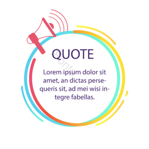 Quote Quote边框 信息设计 创意 渐变 引号 文本 文本框