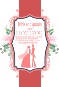 花朵 浪漫婚礼 小清新 婚礼矢量 婚礼贺卡 唯美婚礼 婚礼 爱情