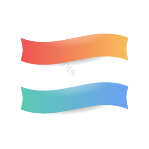 商业banner 丝带banner banner banner 商业 渐变 立体 矢量