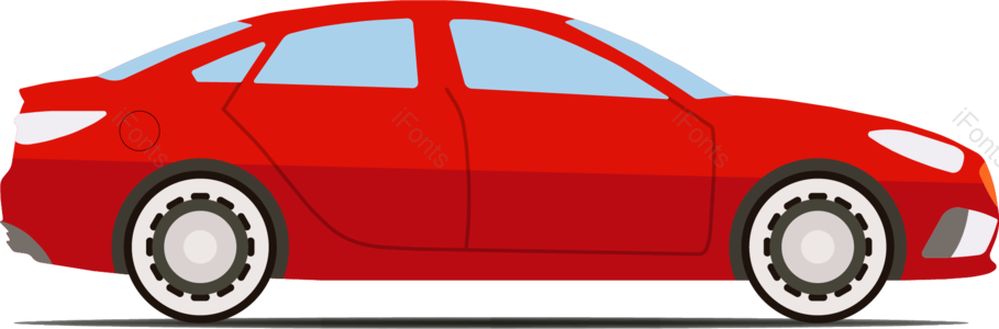 交通工具车辆 动画片 跑步 一辆车 扁平的 插画用图 汽车 矢量图