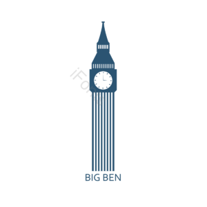大本钟 建筑 扁平的 英国 英国风格 伦敦