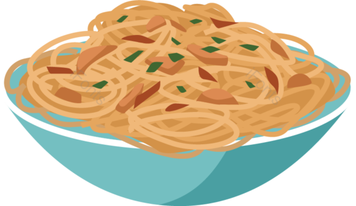 黄色 黑色 古典的 动画片 手绘感 朝鲜的 面类食品 图片
