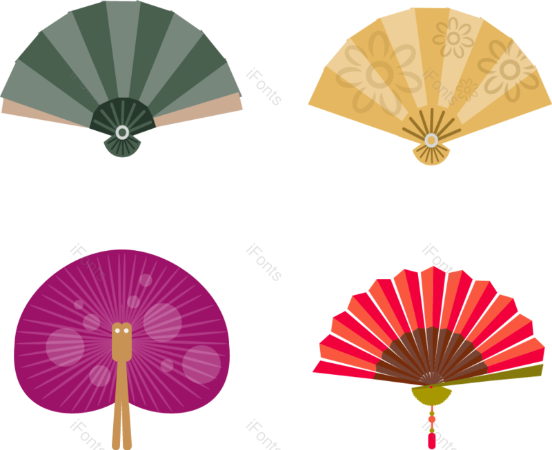 图案图片,传统元素,插画PNG,组合免抠素材
