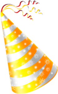 光泽度 帽子 寿辰 生日帽 奢侈 金色 黄金矢量 生日矢量