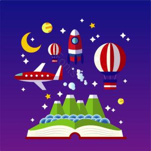 航天器 书 高层建筑 风景 阅读 阅读 世界 宇宙