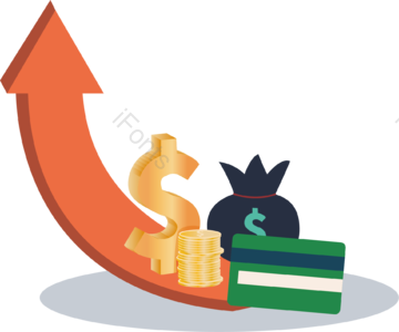 上升 基金 向量 经济学 金币 金融 钱 钱包