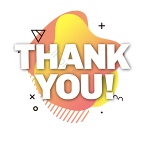 thank you 字体设计 创意 流体 渐变 几何 ppt配图