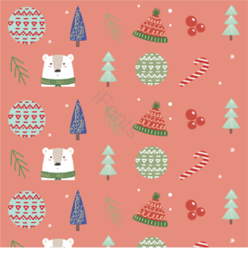 可爱 绿色 杜丝 cadeau 动画片 圣诞 圣诞节背景 圣诞树