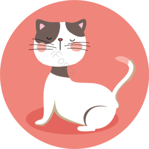 卡通猫 插画 手绘 卡通 猫 可爱