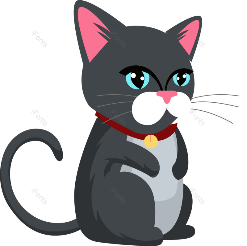 猫咪图片,卡通猫咪元素,卡通动物PNG,免抠素材