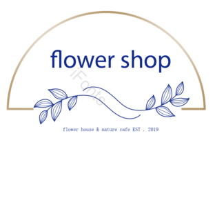 矢量向量 浪花 线性花 音谱线 签签 花店 金属框架 简单的