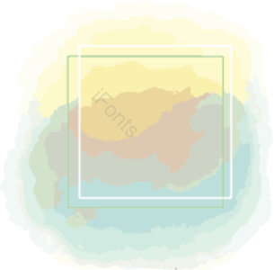 元素 水彩 苍白 蓝绿色 边框 框架矢量图 边界矢量 画笔矢量图