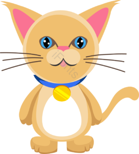 矢量猫咪 可爱猫咪 猫咪 卡通动物 卡通猫咪 卡通宠物 橘猫