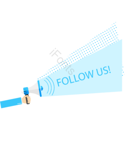 follow us 标签 标签设计 几何 创意 色卡 波点
