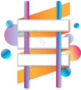 渐变 几何 banner 蓝色 紫色 炫酷 橙色 圆